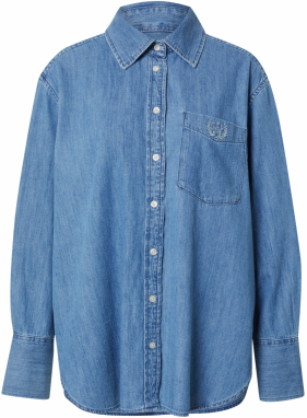 GAP Blúzka  modrá denim