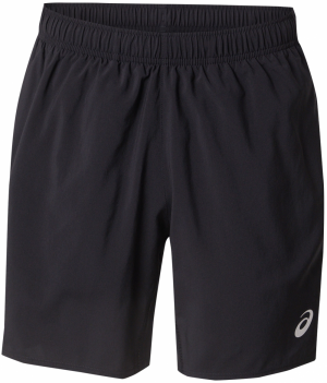 ASICS Športové nohavice  čierna / biela