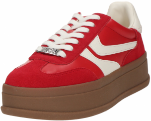STEVE MADDEN Nízke tenisky 'Off-Track'  červená / biela