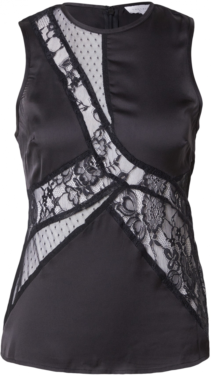 TOPSHOP Top  čierna