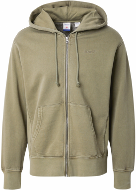 LEVI'S ® Tepláková bunda 'AUTHENTIC'  olivová