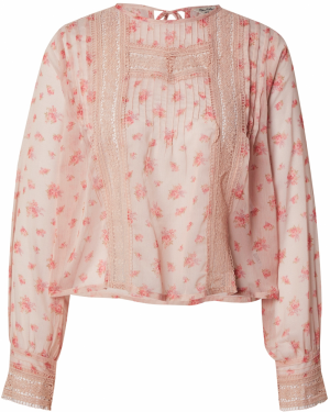 Miss Selfridge Blúzka  kaki / orchideová / rosé / staroružová