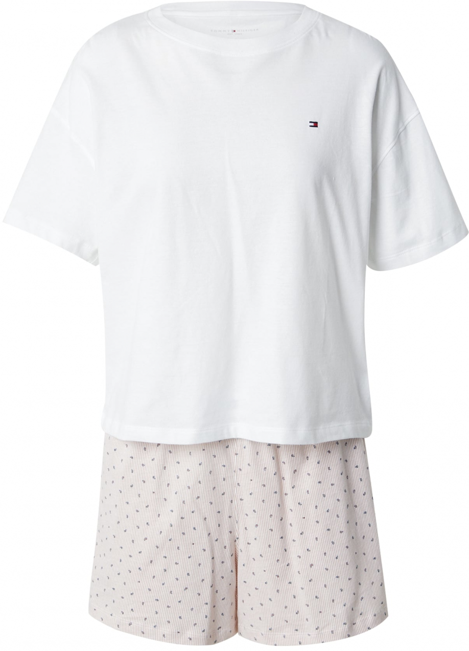 Tommy Hilfiger Underwear Kraťasy  námornícka modrá / ružová / biela