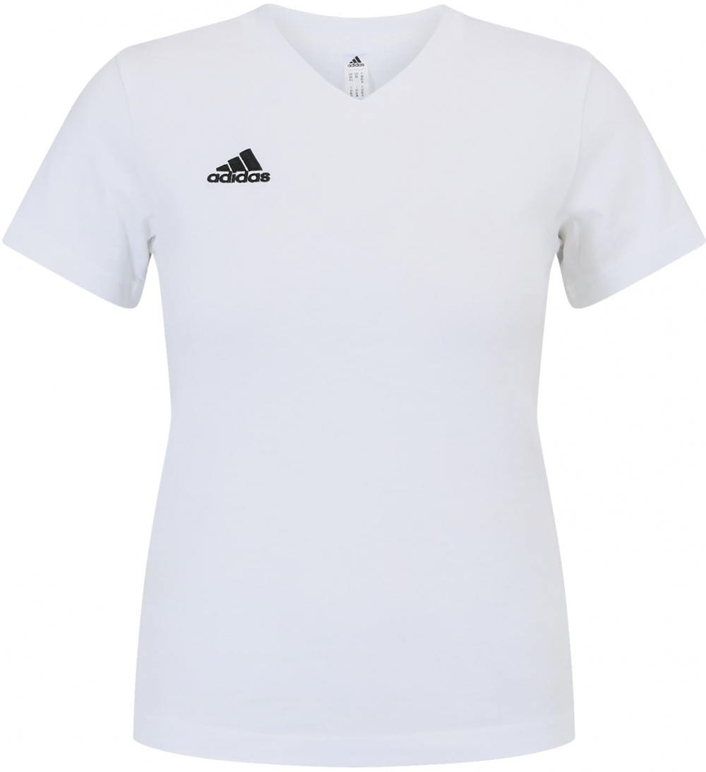 ADIDAS PERFORMANCE Funkčné tričko 'Entrada 22'  čierna / biela