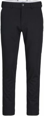 Jack & Jones Plus Chino nohavice 'JPSTMarco JJCooper'  čierna