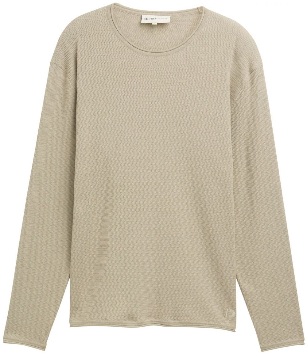 TOM TAILOR DENIM Sveter  béžová