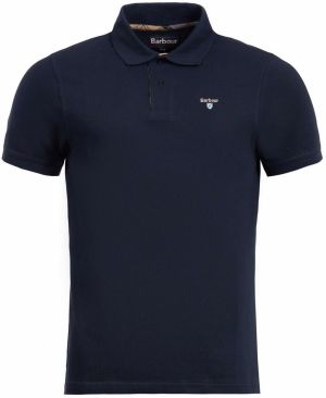 Barbour Tričko  námornícka modrá / biela