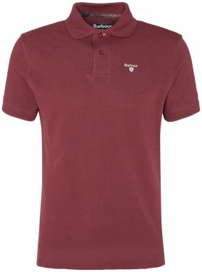 Barbour Tričko  bordová / biela