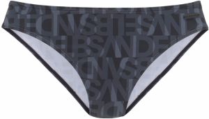 Elbsand Bikinové nohavičky  sivá / čierna