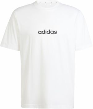 ADIDAS SPORTSWEAR Funkčné tričko 'Essentials'  čierna / biela