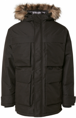 JACK & JONES Prechodná parka 'JJStar'  čierna