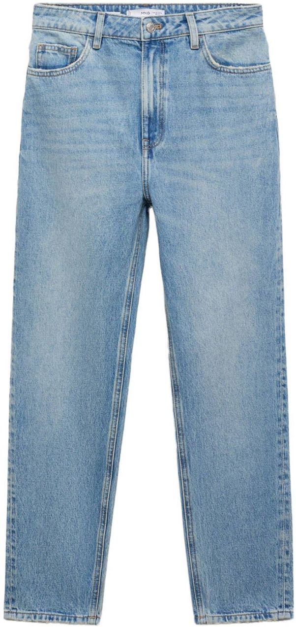 MANGO Džínsy  modrá denim