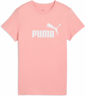 PUMA Funkčné tričko 'Ess No. 1'  svetloružová / biela