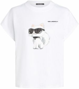 Karl Lagerfeld Tričko  zmiešané farby / biela