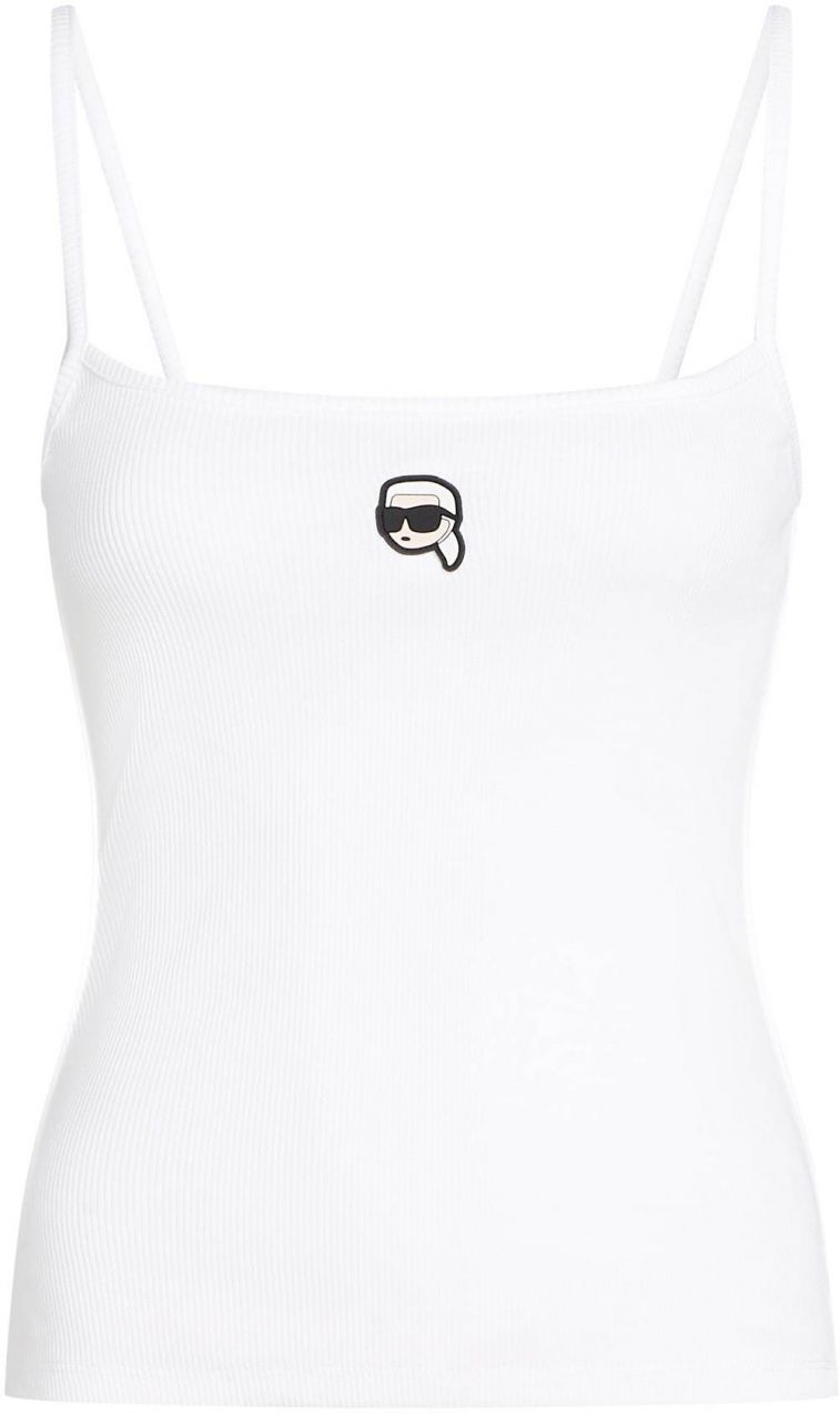 Karl Lagerfeld Top  čierna / biela