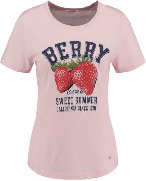 Key Largo Tričko 'Berry'  námornícka modrá / olivová / svetloružová / červená