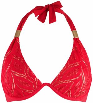 LingaDore Bikinový top  červená