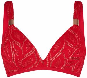 LingaDore Bikinový top  červená