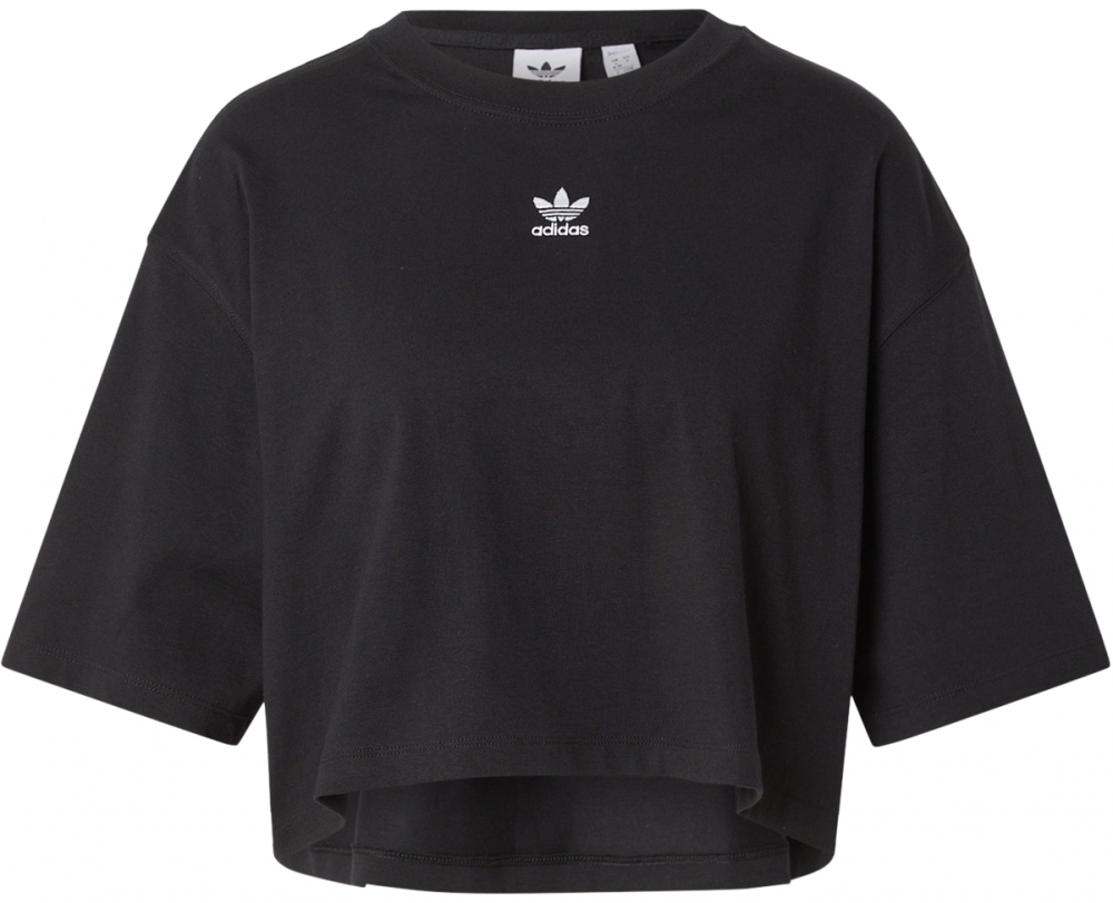 ADIDAS ORIGINALS Tričko 'Ess'  čierna / biela