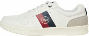 JACK & JONES Nízke tenisky 'JFWDANG'  námornícka modrá / tmavočervená / biela