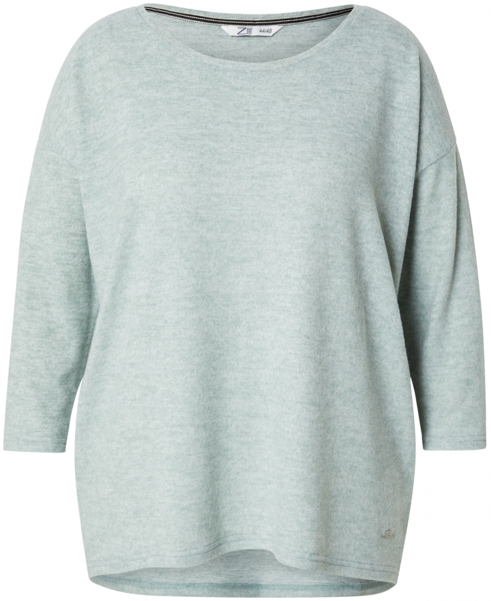 Z-One Tričko 'Mi44a'  zelená melírovaná