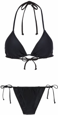 LSCN by LASCANA Bikiny 'Ciliya'  čierna