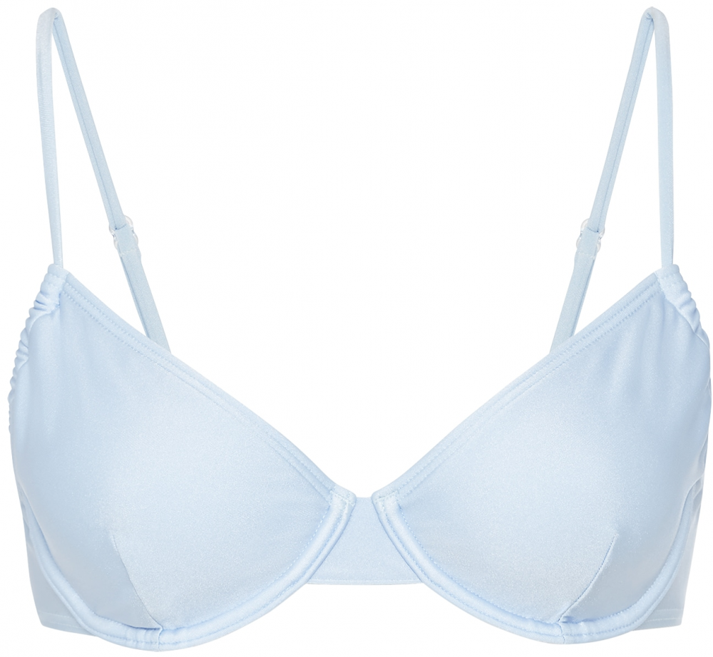 LSCN by LASCANA Bikinový top 'Nele'  pastelovo modrá