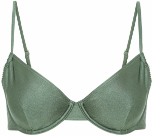 LSCN by LASCANA Bikinový top 'Nele'  olivová