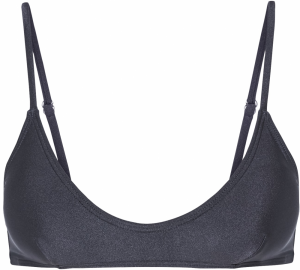 LSCN by LASCANA Bikinový top 'Nele'  antracitová