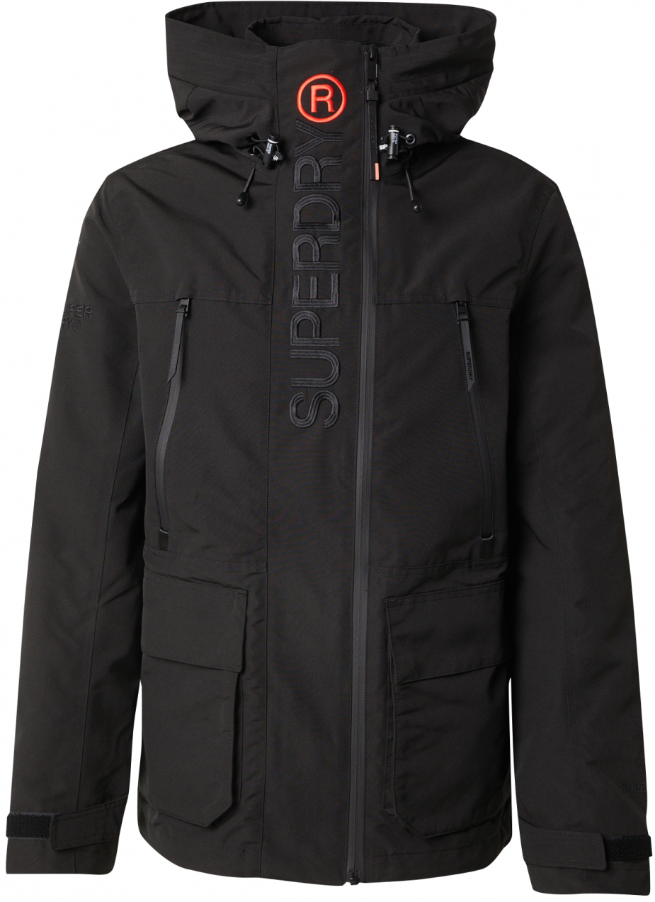 Superdry Prechodná bunda  čierna