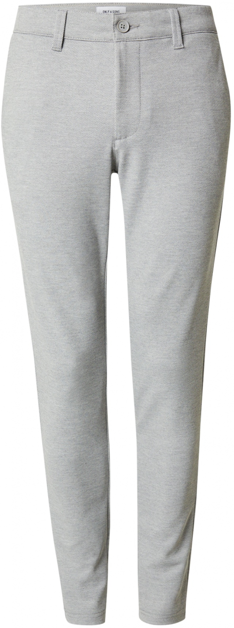 Only & Sons Chino nohavice 'ONSMARK'  svetlosivá