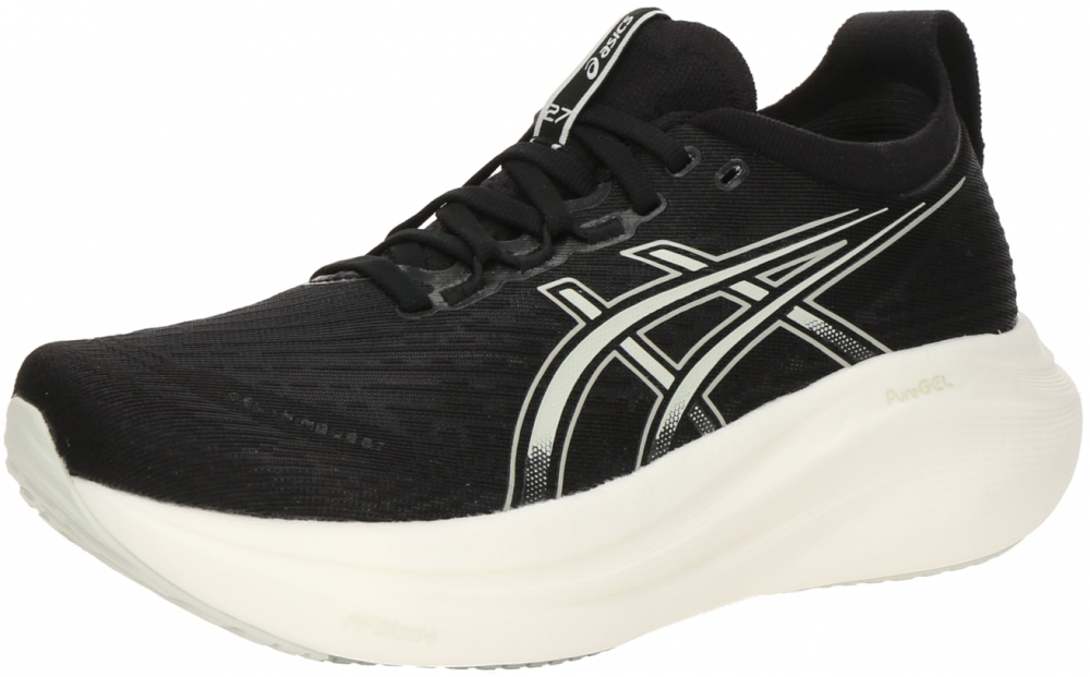 ASICS Bežecká obuv 'Gel-Nimbus 27'  čierna / biela