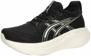 ASICS Bežecká obuv 'Gel-Nimbus 27'  čierna / biela