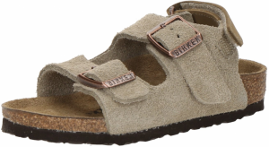 BIRKENSTOCK Otvorená obuv 'Milano'  tmavošedá