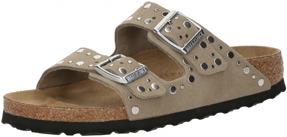 BIRKENSTOCK Šľapky 'Arizona'  tmavošedá