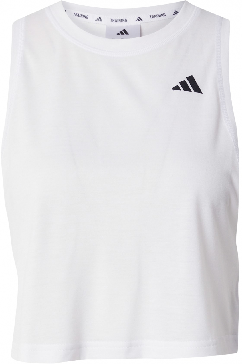 ADIDAS PERFORMANCE Športový top  čierna / biela