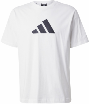 ADIDAS SPORTSWEAR Funkčné tričko 'FI 3BAR'  čierna / biela