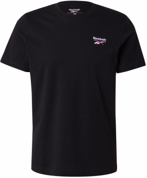 Reebok Funkčné tričko  červená / čierna / biela