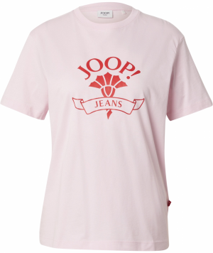 JOOP! Jeans Tričko 'Toldi'  svetloružová / červená