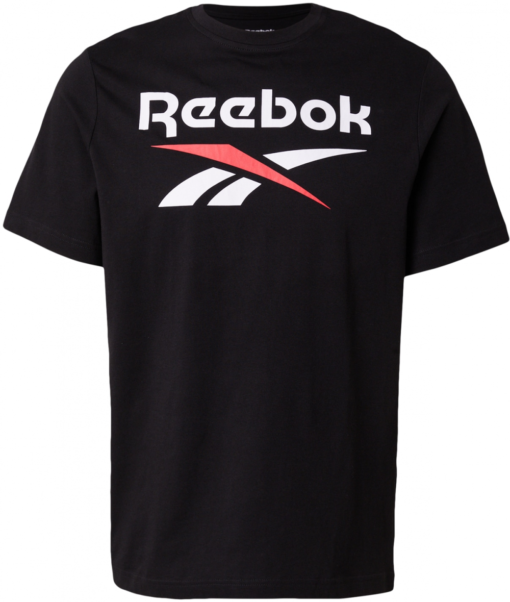 Reebok Funkčné tričko 'IDENTITY'  svetločervená / čierna / biela
