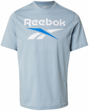 Reebok Funkčné tričko 'IDENTITY'  modrá / dymovo modrá / biela