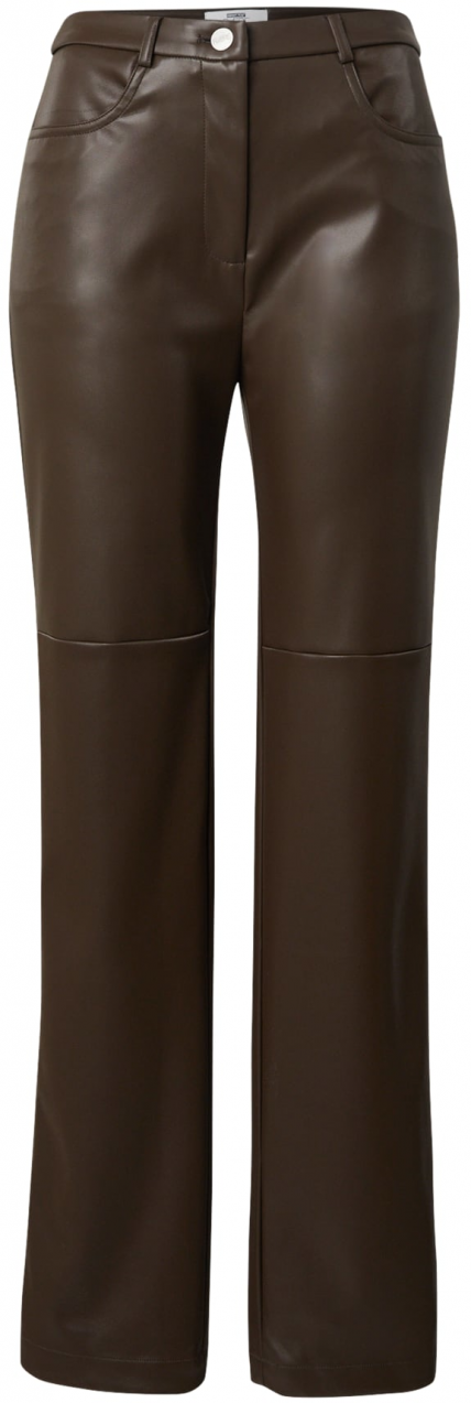 RÆRE by Lorena Rae Nohavice 'Laney Pants Tall'  hnedá