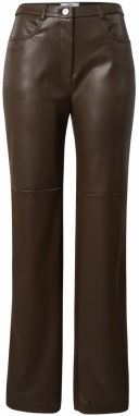 RÆRE by Lorena Rae Nohavice 'Laney Pants Tall'  hnedá