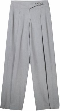 Bershka Nohavice  sivá