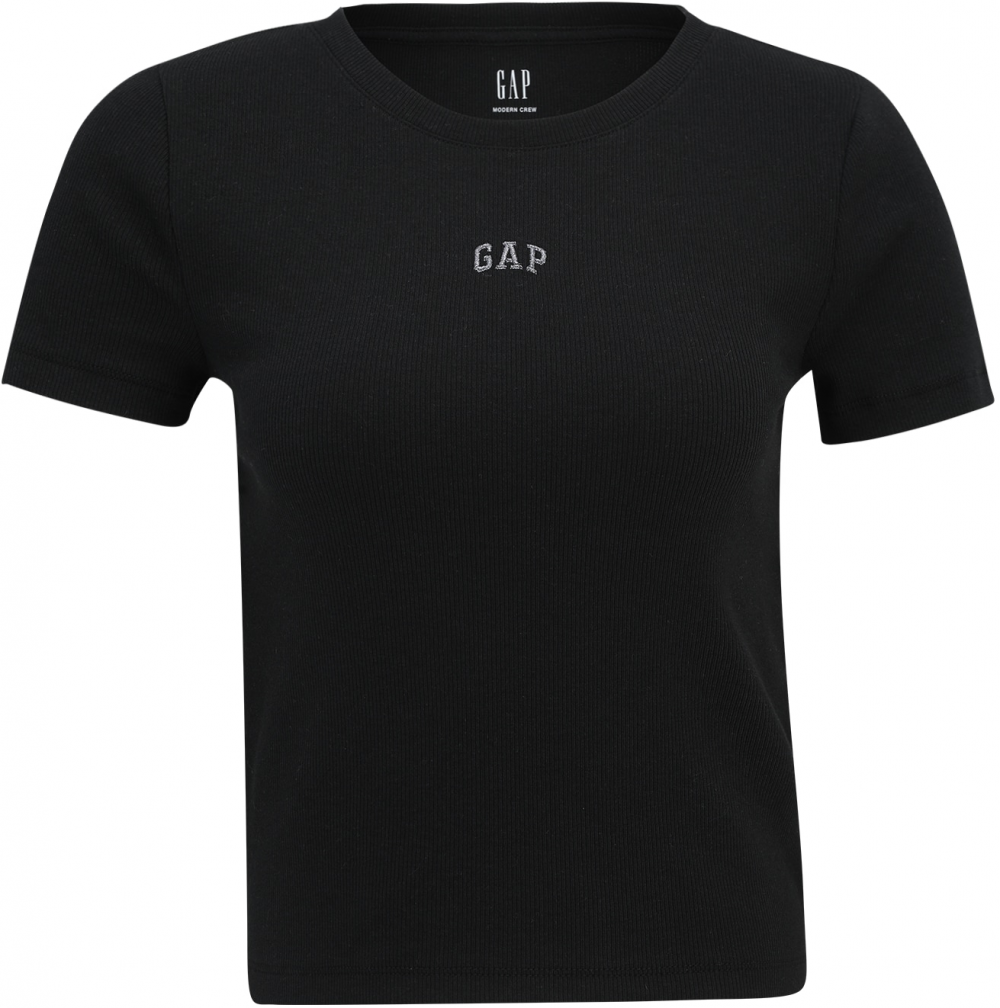 Gap Petite Tričko  čierna