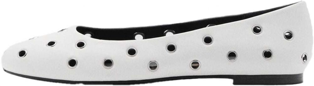 MANGO Baleríny 'LETS'  biela