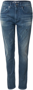 s.Oliver Džínsy  modrá denim