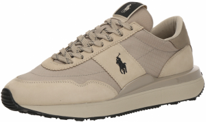Polo Ralph Lauren Nízke tenisky 'TRAIN 89'  tmelová / čierna