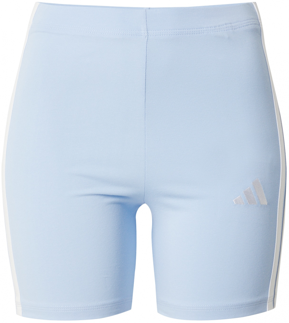 ADIDAS SPORTSWEAR Športové nohavice 'Essentials'  svetlomodrá / biela
