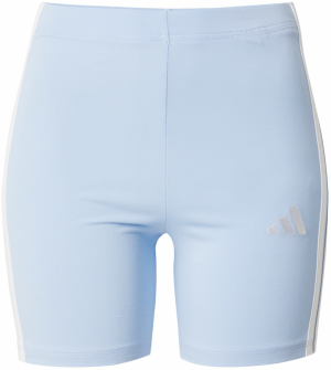 ADIDAS SPORTSWEAR Športové nohavice 'Essentials'  svetlomodrá / biela